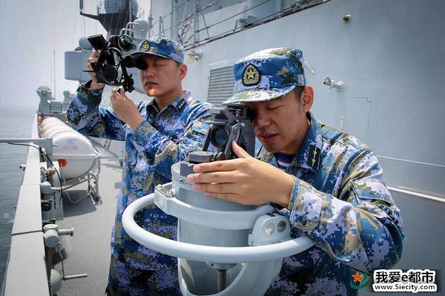 陆标定位。张海龙 摄