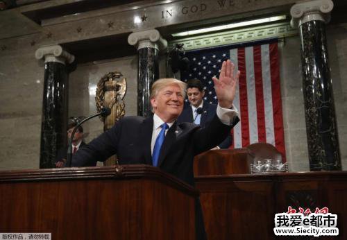 美国总统特朗普。 点击进入下一页